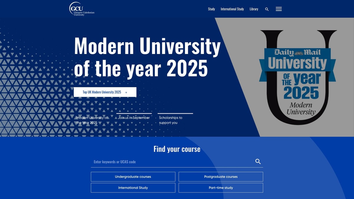 Glasgow Caledonian University Glasgow Caledonian University