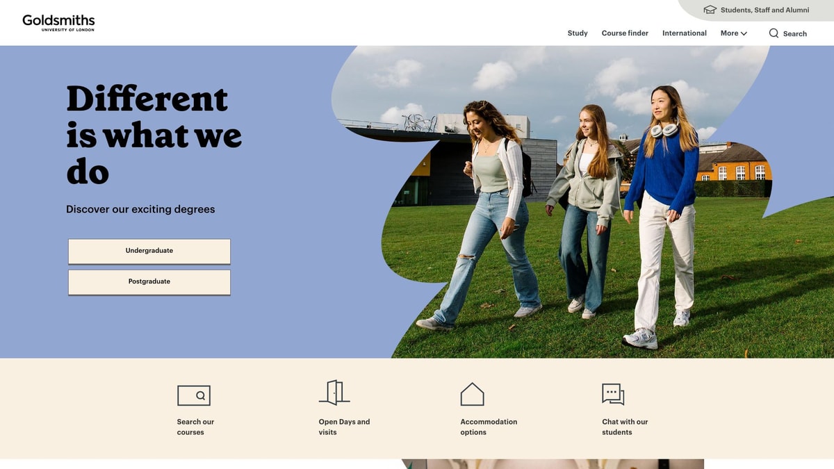 Goldsmiths, University of London Goldsmiths, University of London