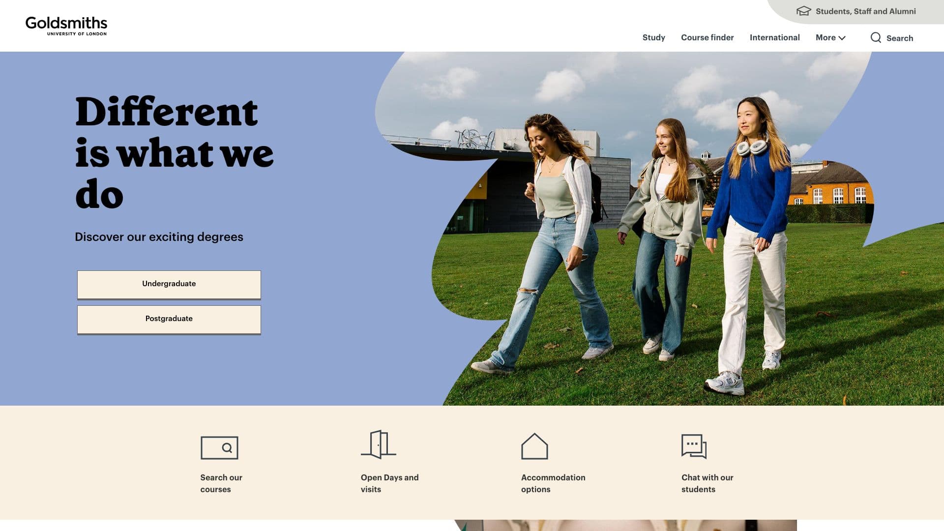 Goldsmiths, University of London - Desktop screenshot