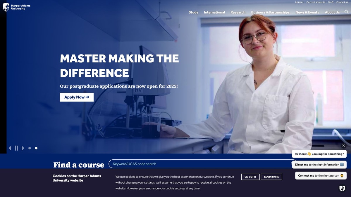 Harper Adams University Harper Adams University