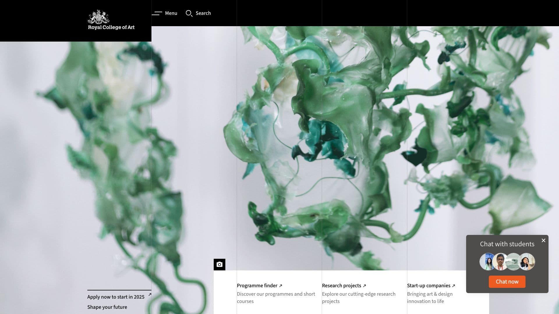 Royal College of Art - Desktop screenshot