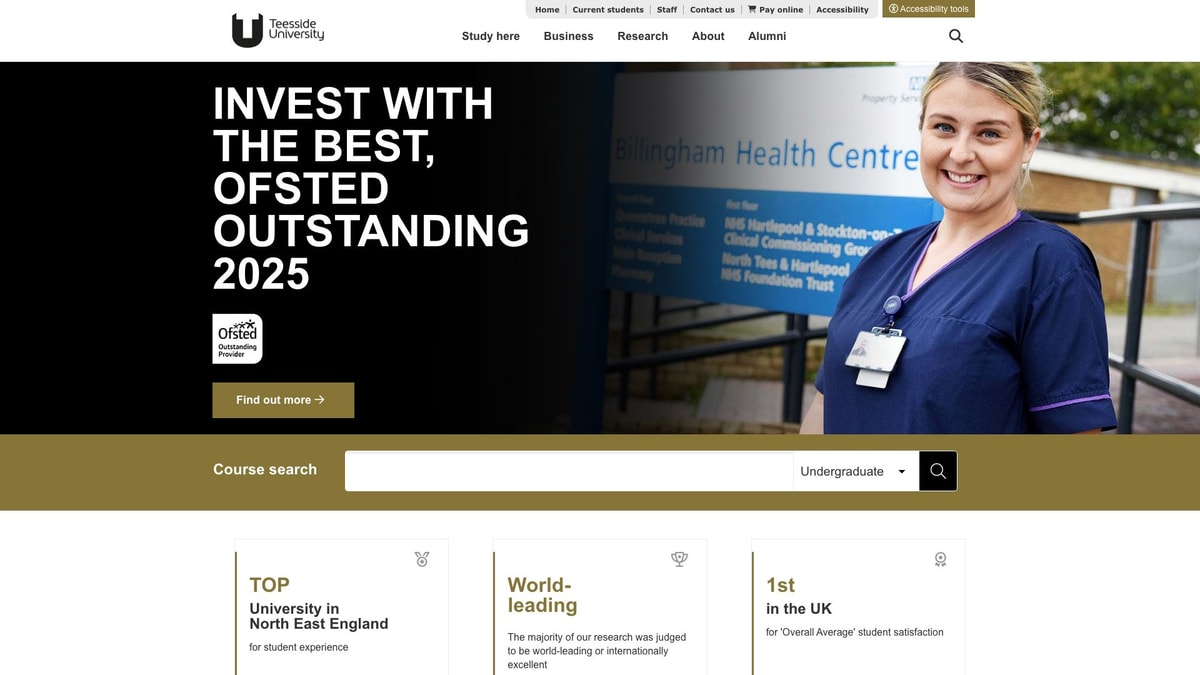 Teesside University Teesside University