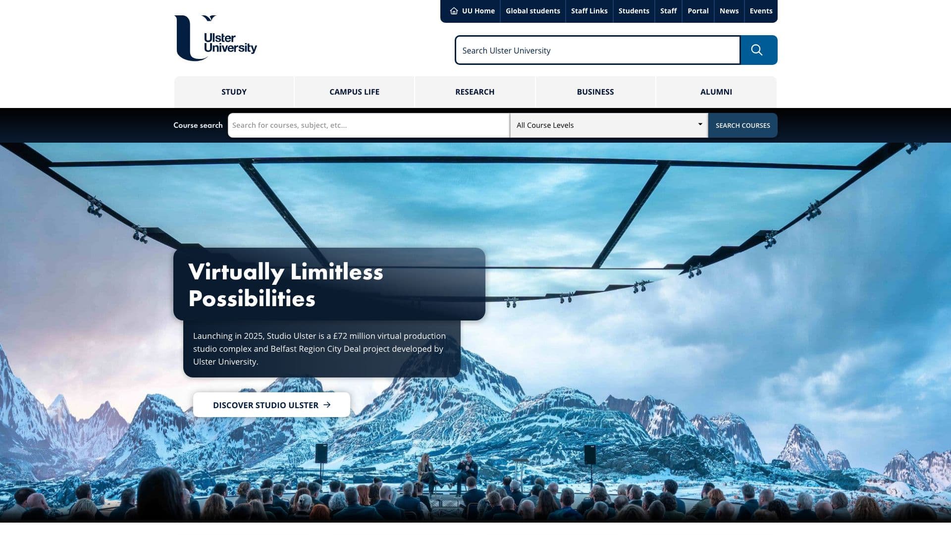 Ulster University - Desktop screenshot