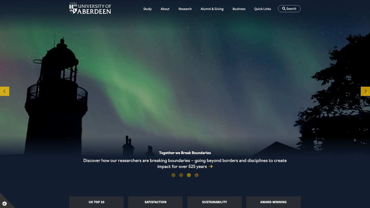 University of Aberdeen University of Aberdeen