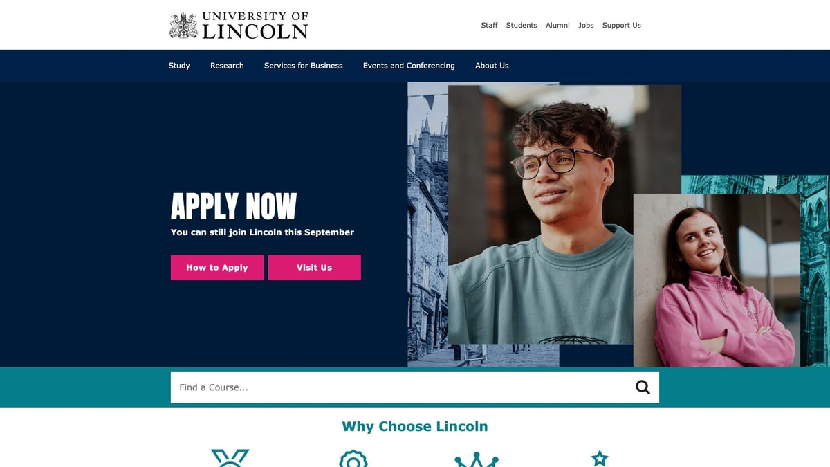 University of Lincoln University of Lincoln