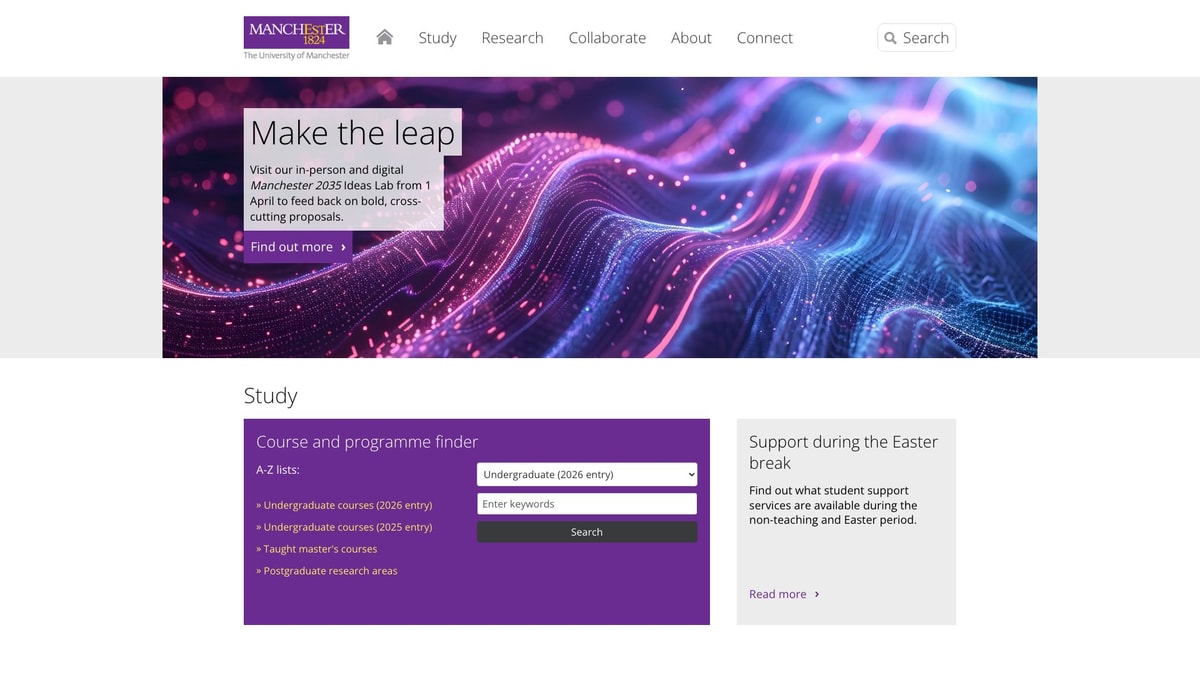 University of Manchester University of Manchester