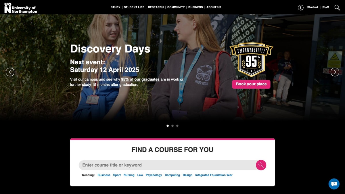 University of Northampton University of Northampton