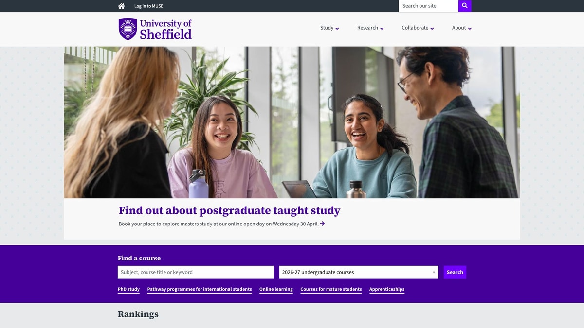 University of Sheffield University of Sheffield