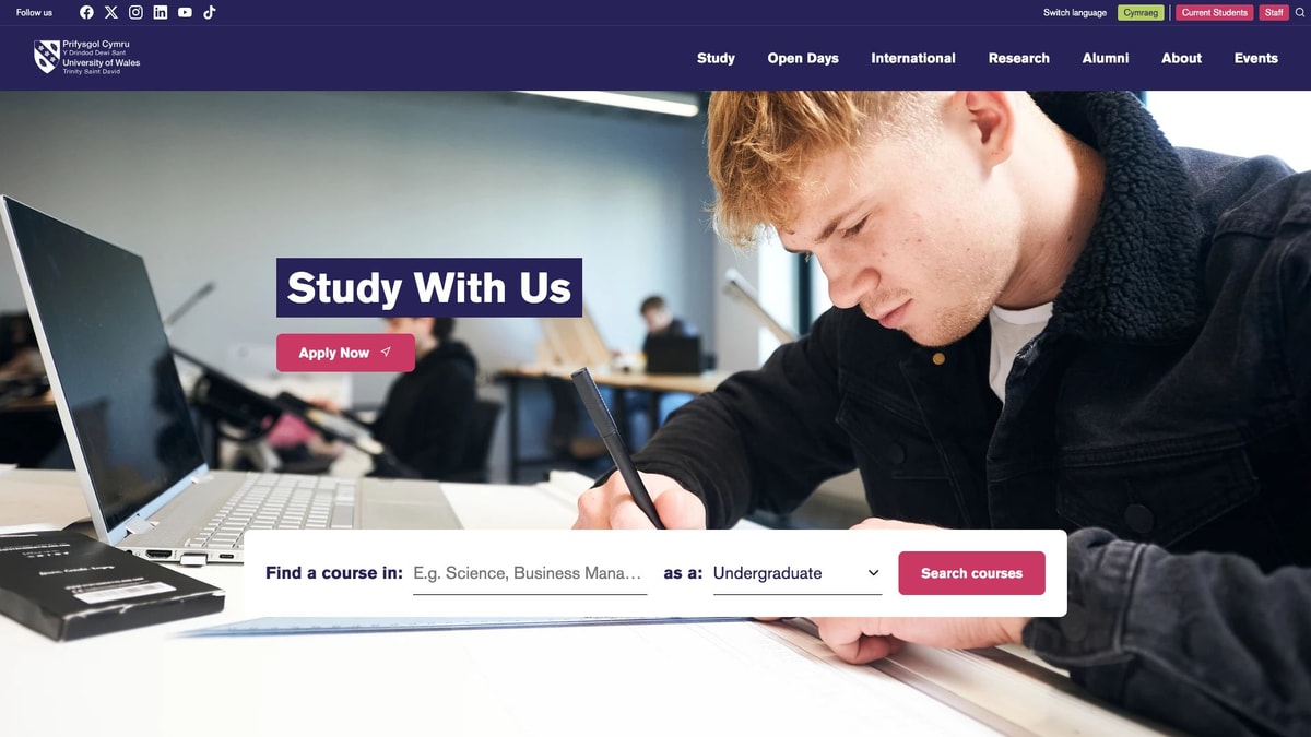 University of Wales Trinity Saint David University of Wales Trinity Saint David