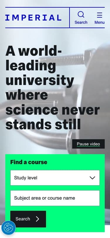 Imperial College London - Mobile screenshot